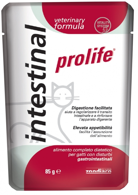 Cat Prolife Veterinary Formula Intestinal – busta 85 gr