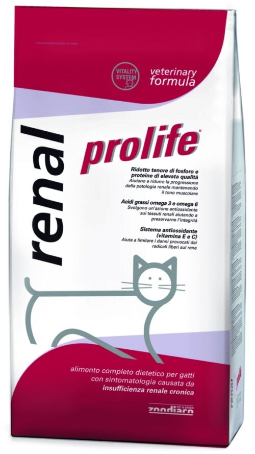 Cat Prolife Veterinary Formula Renal – 500 gr e 1,5 kg