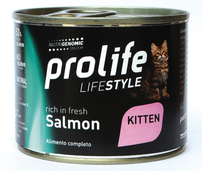 CAT PROLIFE WET LIFESTYLE KITTEN SALMON - 200 GR