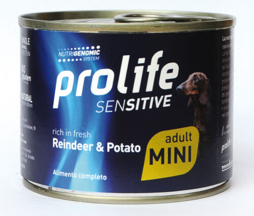 DOG-PROLIFE-WET-SENSITIVE-MINI-REINDEER-&-POTATO---200-gr