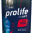 DOG PROLIFE WET SMART BEEF & RICE- busta 100 gr